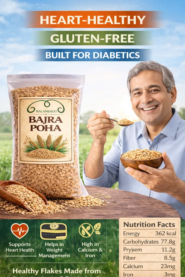 Malankhoo_Bajra_(Pearl_Millet)_Poha/Flakes_Gluten_Free_900_Gram_Pack
