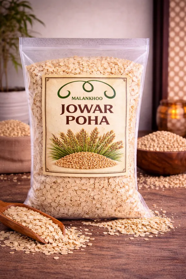 Malankhoo_Jowar/Sorghum_Poha/Flakes_900_Gram_Pack_Gluten_Free__&_Nutritious_Sugar_Free_Quick_Cooking_in_10_min_Ready_to_Eat_Snakes