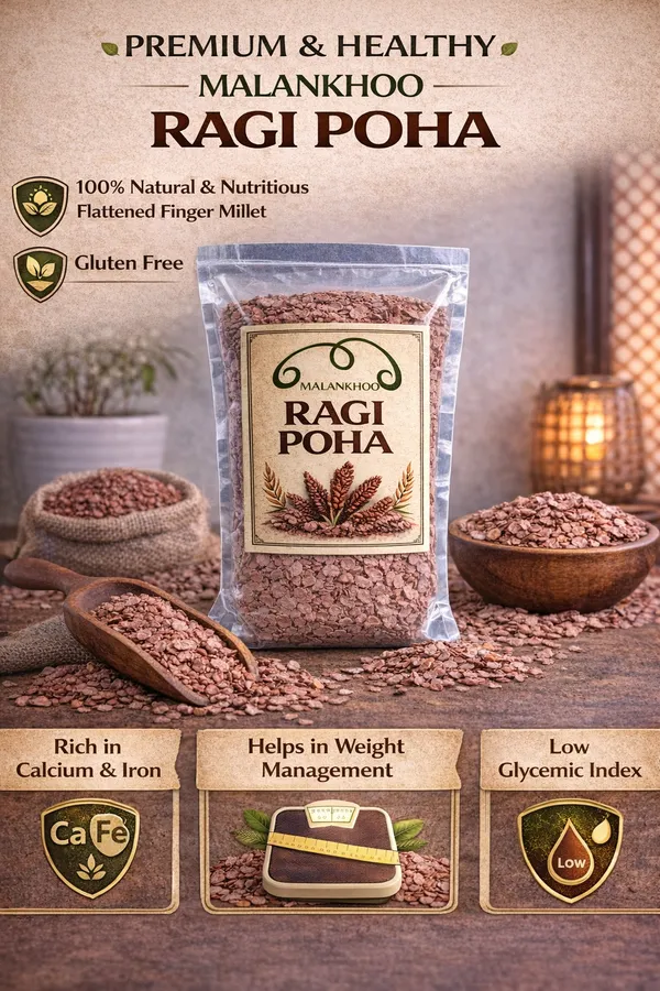 Malankhoo_Ragi_Flattened_Finger_Millet_Poha/Flakes__900_Gram_Pack_Tasty_Millets_Poha_For_Eating_||_Sugar_free_ready_to_eat