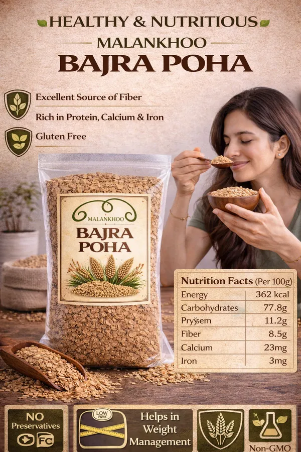 Malankhoo_Bajra_(Pearl_Millet)_Poha/Flakes_Gluten_Free_900_Gram_Pack