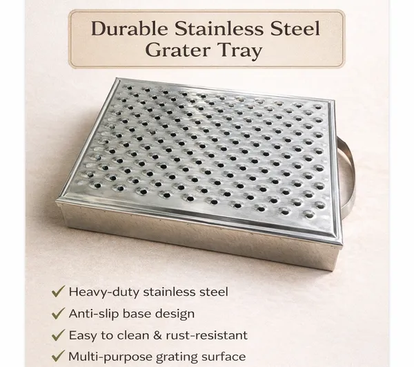 Stainless_Steel_Anti_Slip_Base_Grater_Tray_25_Cm