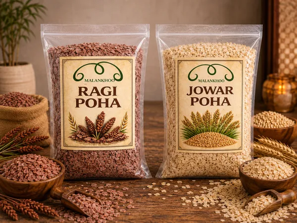 Malankhoo_Jowar/Sorghum_&_Ragi_Poha__Combo_Gluten_Free_Flattened_Finger_Millet_Poha_450_Gm_Each_(Pack_Of_2)