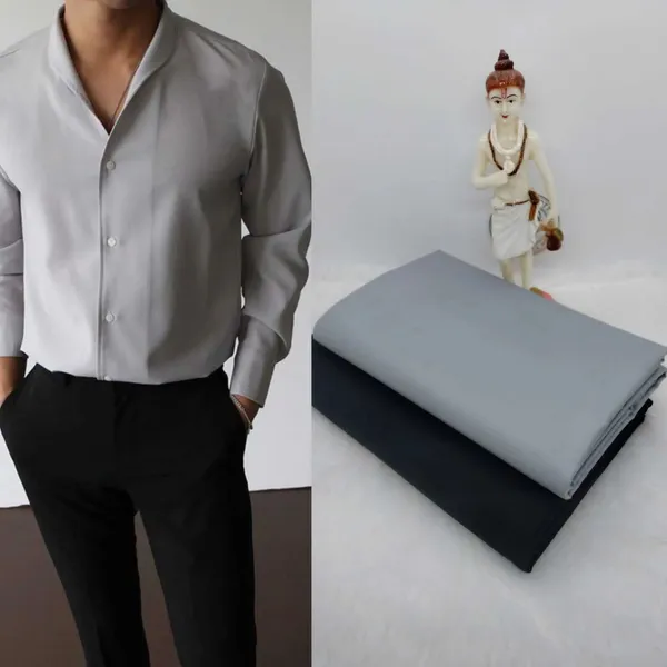 Men's_Grey_&_Black_Unstitched_Fabric_Set