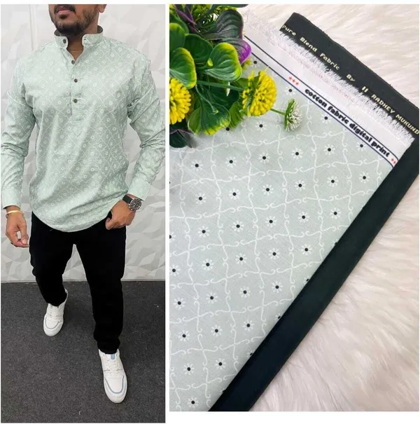 Khodiyar_Fashion_Cotton_Blend_Printed_Shirt_And_Trouser_Fabric