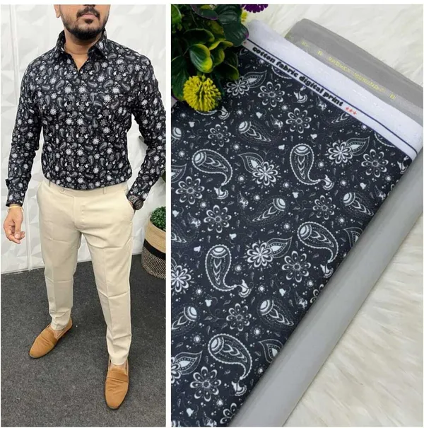 Khodiyar_Fashion_Cotton_Blend_Printed_Shirt_And_Trouser_Fabric