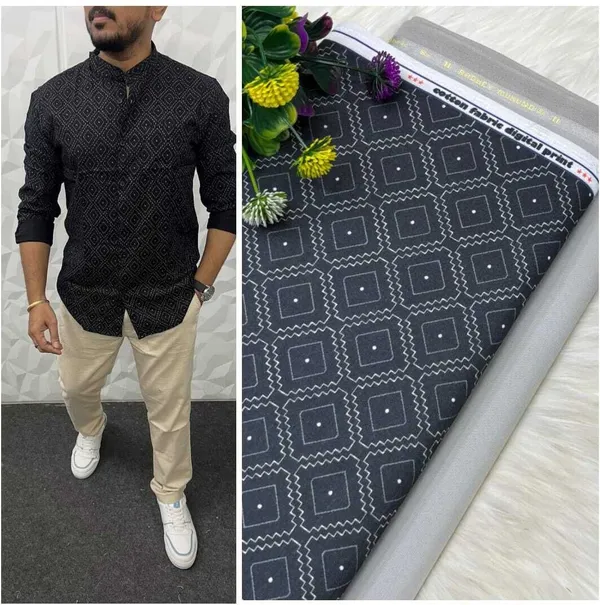 Khodiyar_Fashion_Cotton_Blend_Printed_Shirt_And_Trouser_Fabric