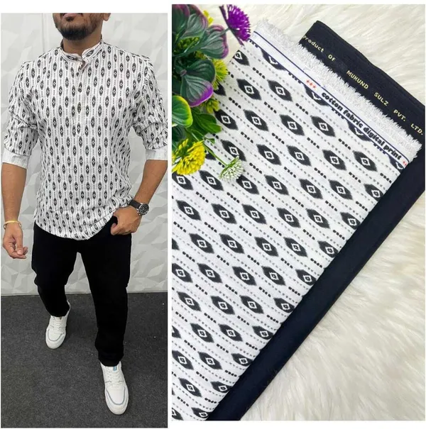 Khodiyar_Fashion_Cotton_Blend_Printed_Shirt_And_Trouser_Fabric