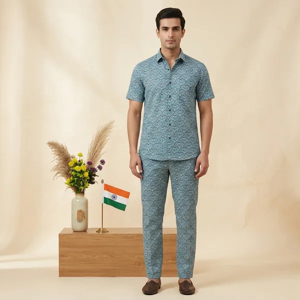 Khodiyar_Fashion_Cotton_Blend_Printed_Shirt_And_Trouser_Fabric