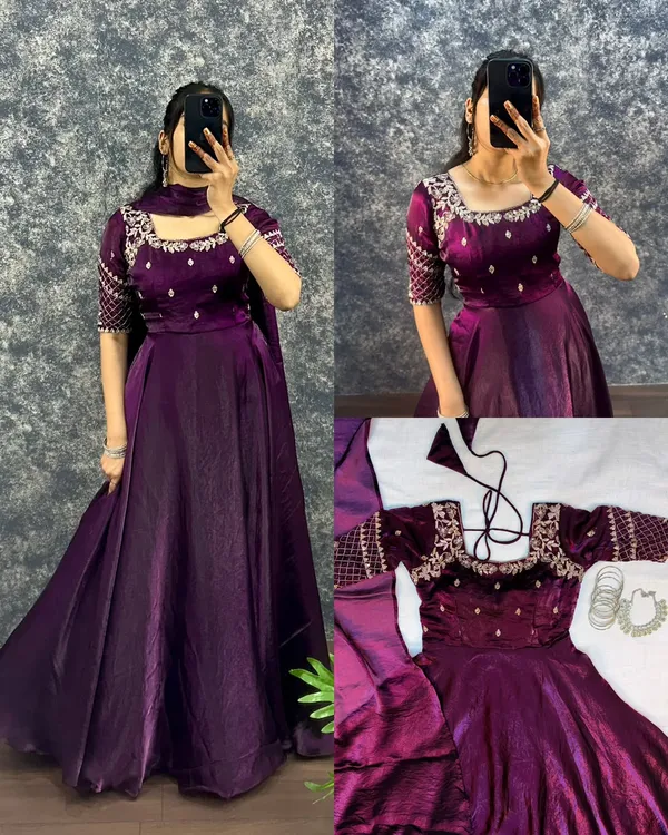 Premium_Embroidery_Sequence_Gown_with_Dupatta
