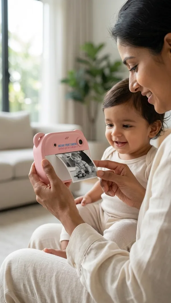 Kids_Instant_Print_Digital_Camera_Dual_Lens_Bear_Design