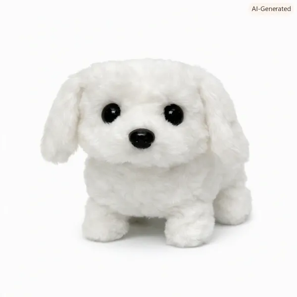 Cartoon_Animals_–_White_Dog_Plush_Toy