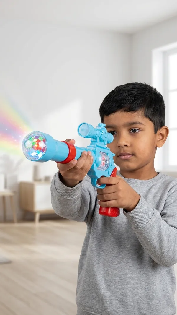 Blue_Rainbow_Light_Projection_Toy_Blaster_For_Kids