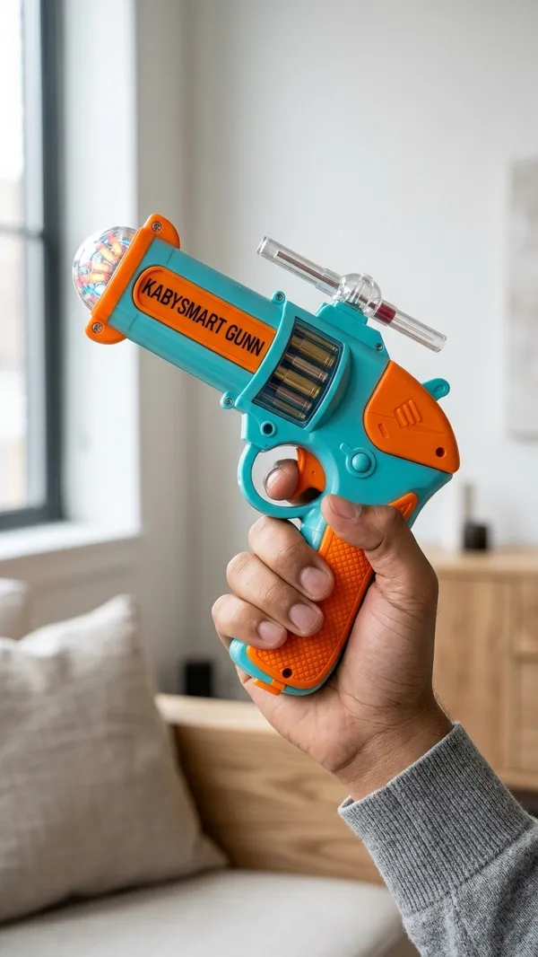 Turquoise_Orange_Futuristic_Light_Sound_Toy_Gun_Blaster
