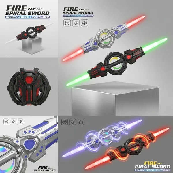 Fire_Spiral_Sword_Double‑Edged_Lightsaber