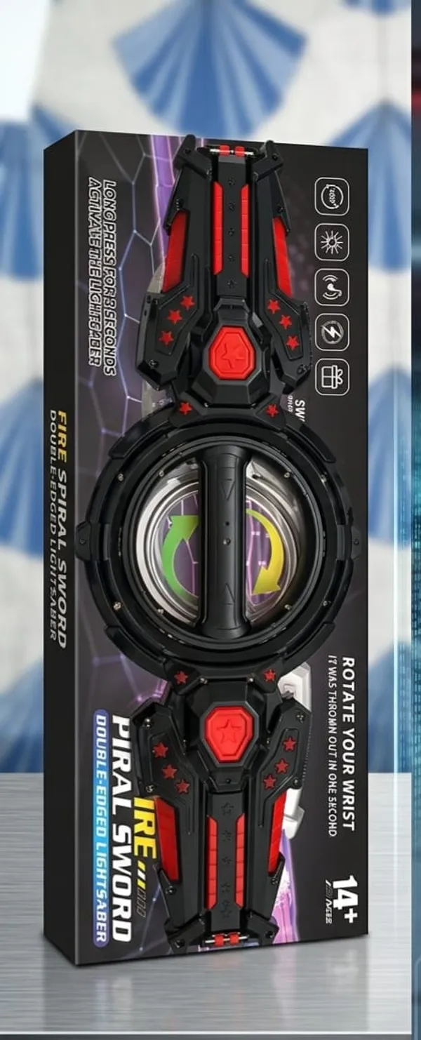 Fire_Spiral_Sword_Double‑Edged_Lightsaber