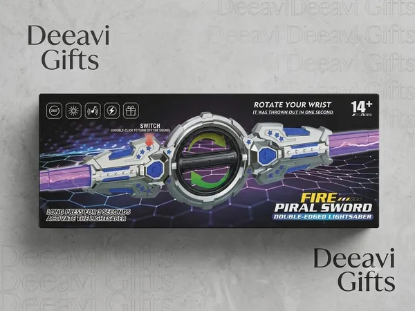 Fire_Spiral_Sword_Double‑Edged_Lightsaber