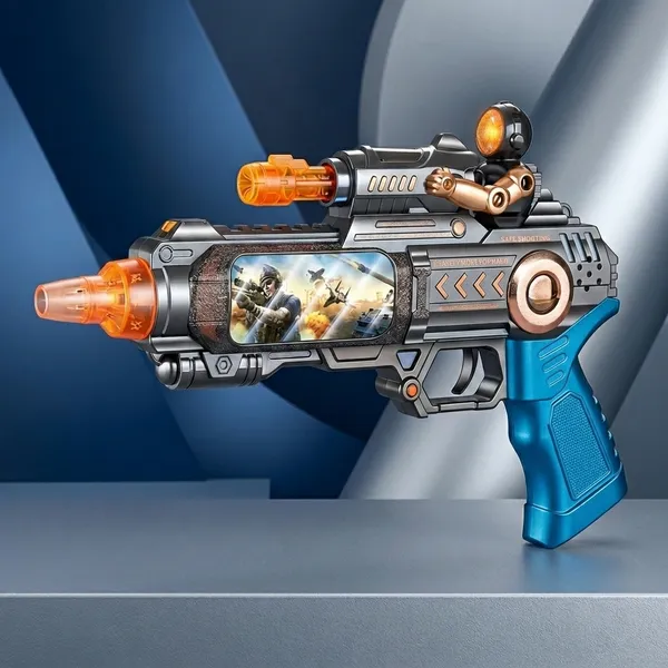 Blue_Copper_Electric_Toy_Gun_With_Light_Sound_Spray_Vibration