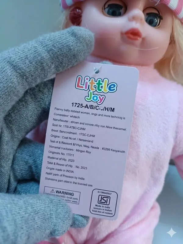 Pink_Striped_Blonde_Hair_Baby_Doll_For_Kids
