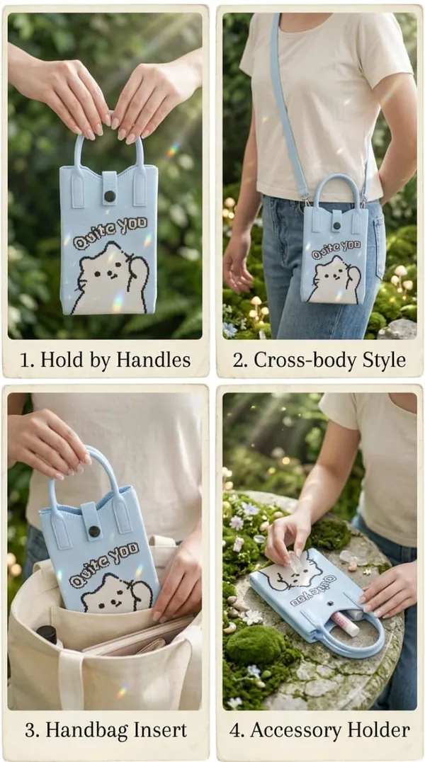 Lavender_Kuromi_Knit_Bag