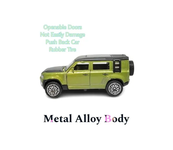 Metal_Alloy_SUV_Model_Car_(1:32_Scale)_-_Green_Defender_
