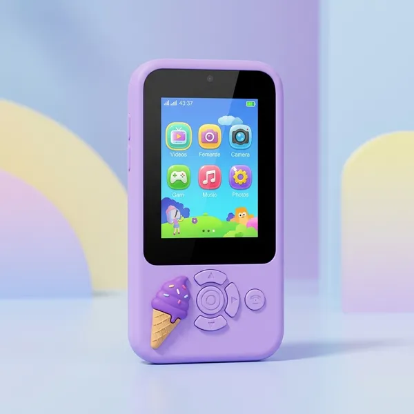 Pink_Unicorn_Silicone_Case_Kids_Camera_Phone_32Gb_For_Kids