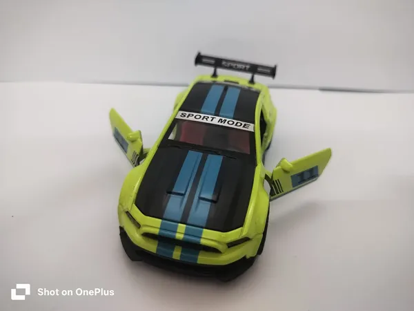 SPORT_MODE_Racing_Car_Die‑Cast_Model_(Yellow)