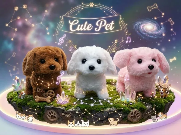 Cartoon_Animals_–_Pink_Dog_Plush_Toy_(Pink)