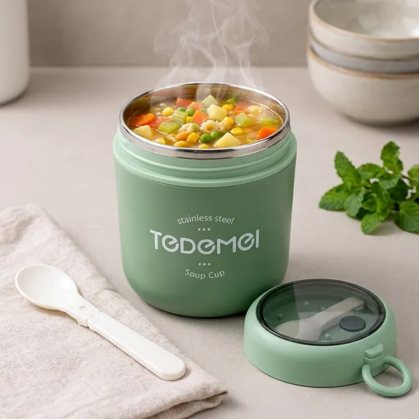 Pastel_Green_Stainless_Steel_Vacuum_Sealed_Insulated_Soup_Cup_With_Spoon
