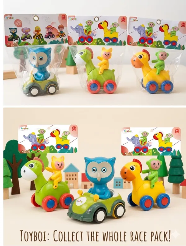 Green_Dinosaur_Pull-Along_Ride-On_Toy_With_Monkey_Figure