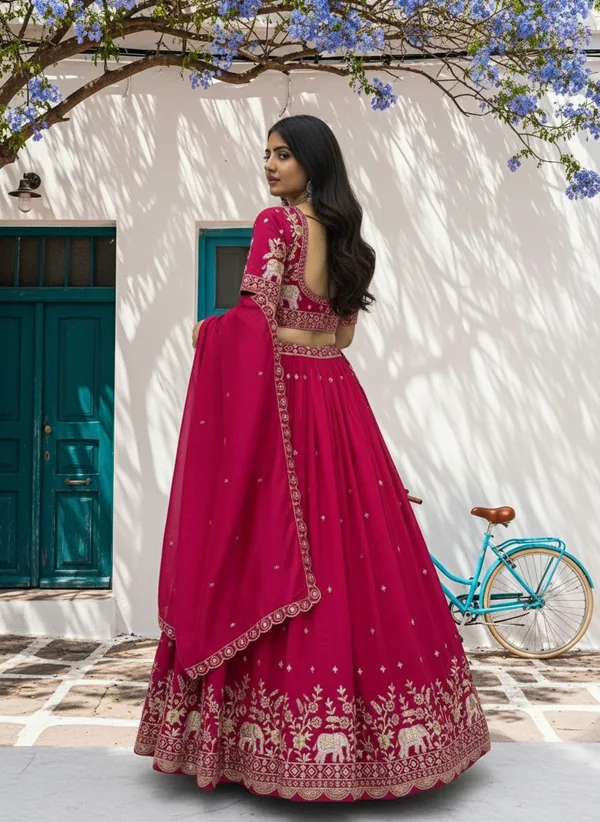 Women_Pink_Embroidered_Pure_Chinon_Lehenga_Choli_with_Dupatta_|_Festive_Wedding_Wear_Lehenga_Set