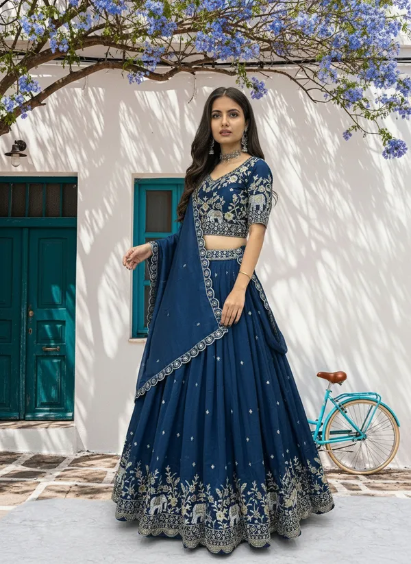 Women_Blue_Embroidered_Pure_Chinon_Lehenga_Choli_with_Dupatta_|_Festive_Wear