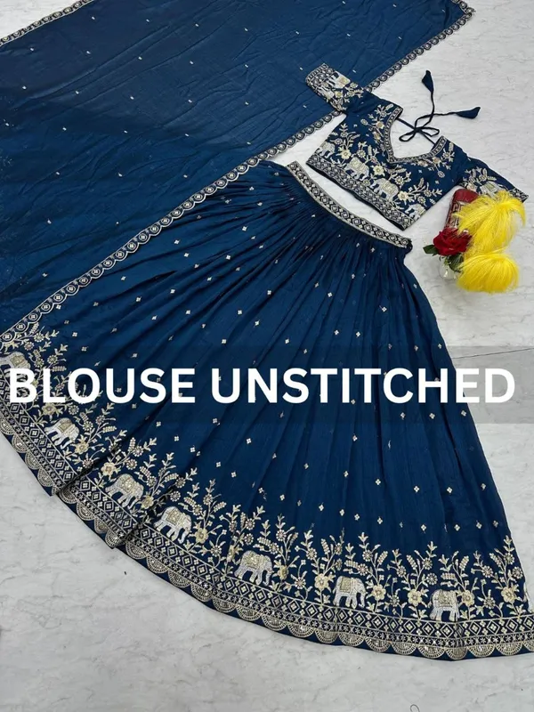 Women_Blue_Embroidered_Pure_Chinon_Lehenga_Choli_with_Dupatta_|_Festive_Wear