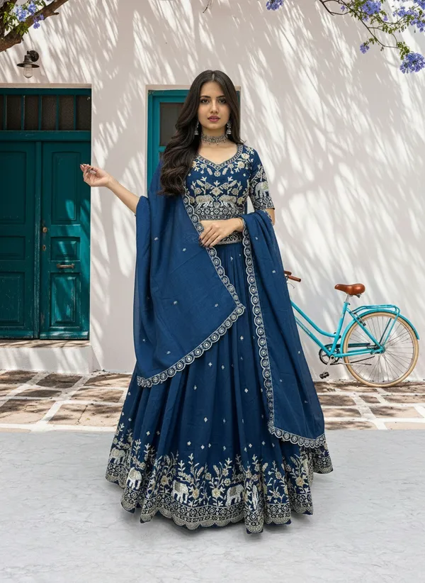 Women_Blue_Embroidered_Pure_Chinon_Lehenga_Choli_with_Dupatta_|_Festive_Wear