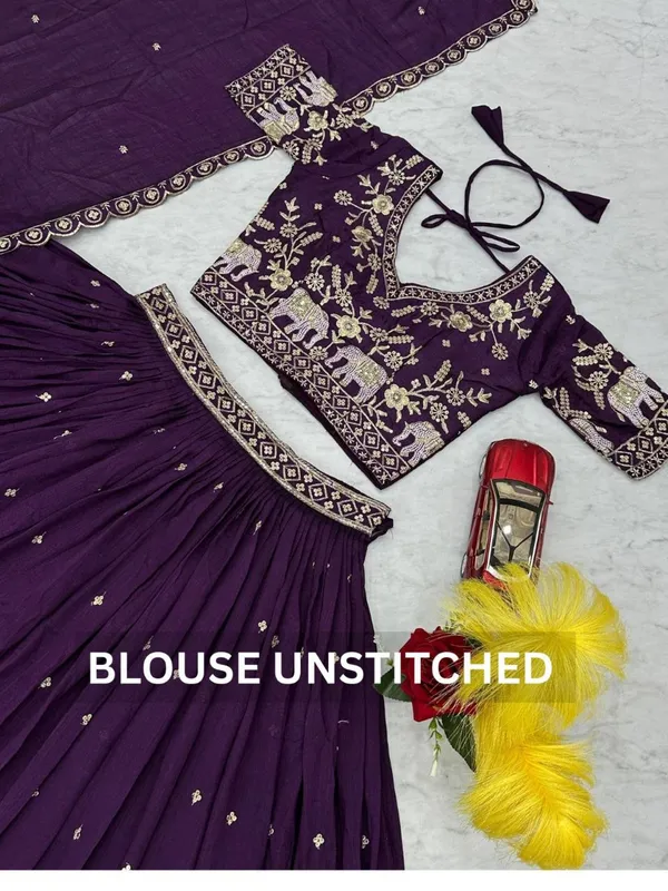 Women_Purple_Embroidered_Lehenga_Choli_Set