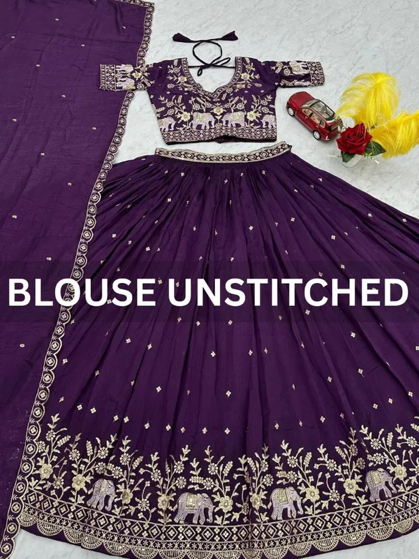 Women_Purple_Embroidered_Lehenga_Choli_Set