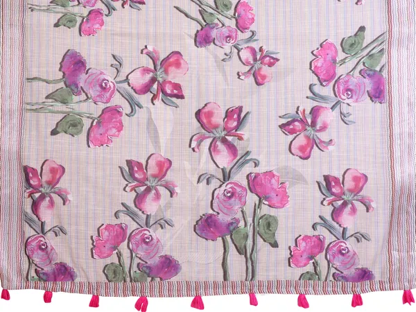 Soft_Grey_Linen_Cotton_Saree_with_Purple_Floral_Prints