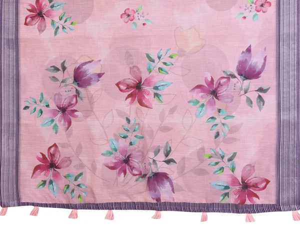 Soft_Pink_Linen_Cotton_Saree_with_Elegant_Floral_Prints