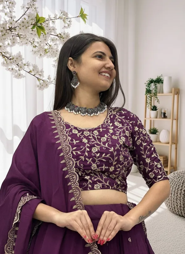 Women_Wine_Purple_Embroidered_Pure_Chinon_Lehenga_Choli_with_Dupatta_|_Festive_&_Wedding_Wear
