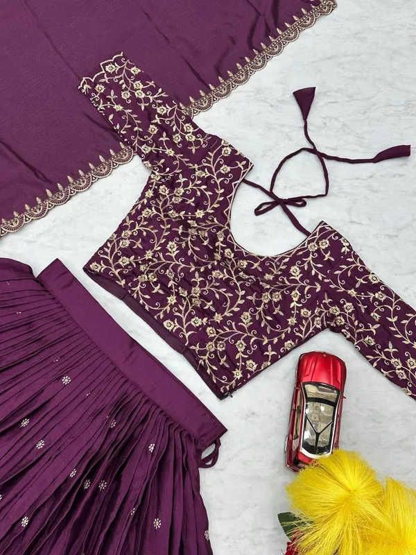 Women_Wine_Purple_Embroidered_Pure_Chinon_Lehenga_Choli_with_Dupatta_|_Festive_&_Wedding_Wear