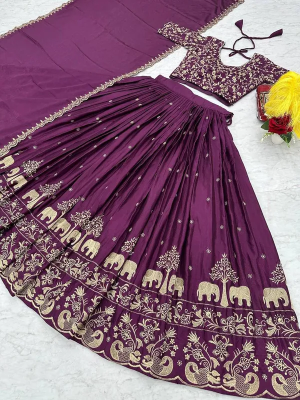 Women_Wine_Purple_Embroidered_Pure_Chinon_Lehenga_Choli_with_Dupatta_|_Festive_&_Wedding_Wear