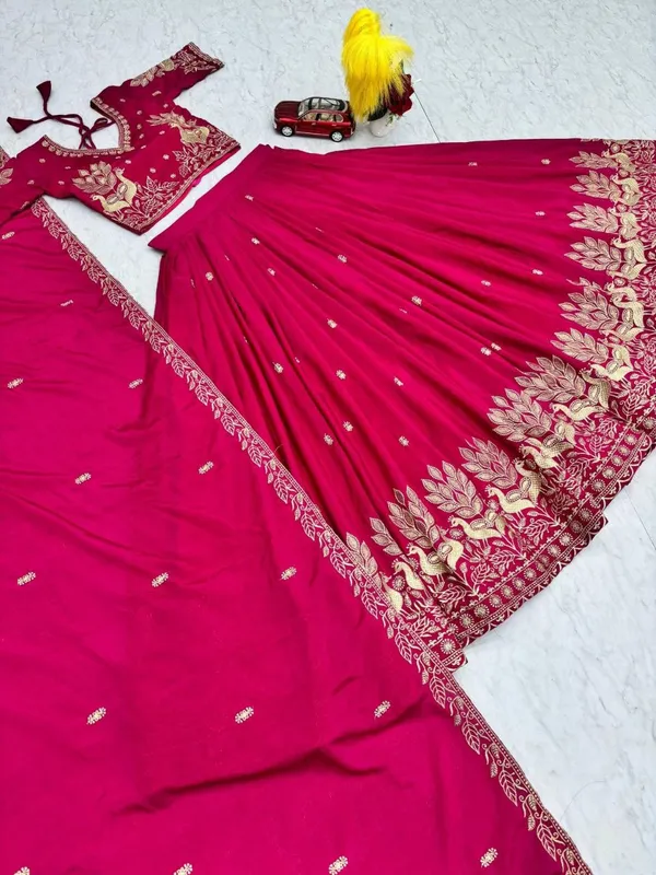 Women_Rani_Pink_Embroidered_Pure_Chinon_Lehenga_Choli_with_Dupatta_|_Festive_&_Wedding_Wear