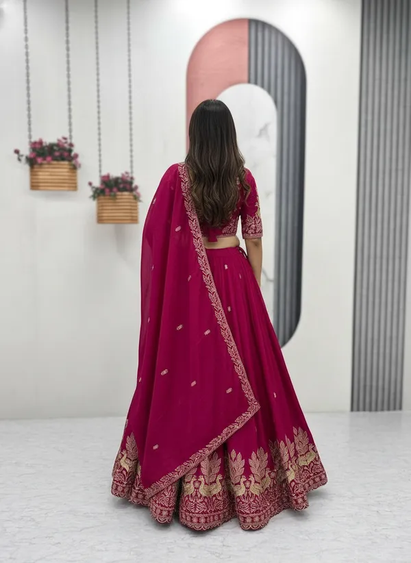 Women_Rani_Pink_Embroidered_Pure_Chinon_Lehenga_Choli_with_Dupatta_|_Festive_&_Wedding_Wear