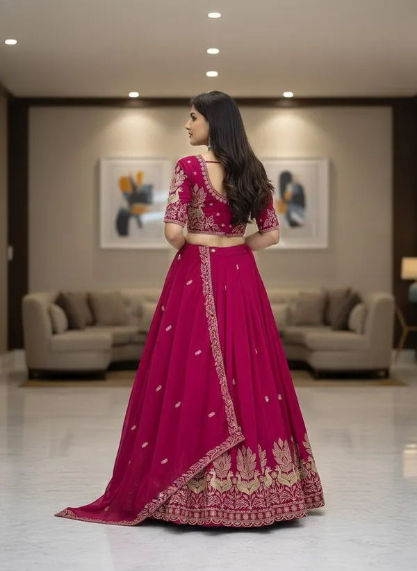 Women_Rani_Pink_Embroidered_Pure_Chinon_Lehenga_Choli_with_Dupatta_|_Festive_&_Wedding_Wear