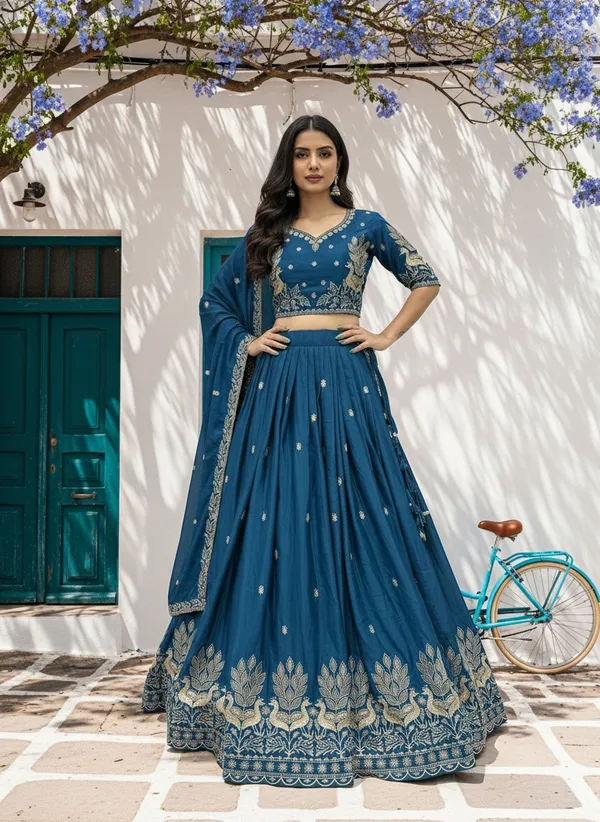 Women_Teal_Blue_Embroidered_Pure_Chinon_Lehenga_Choli_with_Dupatta_|_Festive_&_Wedding_Wear