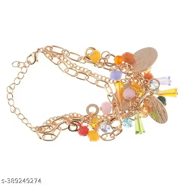 Rose_Gold_Alloy_Charm_Bracelet_With_Beads_And_Tassels_For_Women