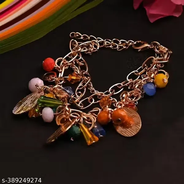 Rose_Gold_Alloy_Charm_Bracelet_With_Beads_And_Tassels_For_Women