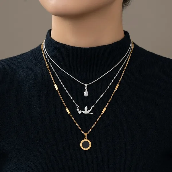 Gold_Alloy_Chain_Necklace_For_Women_Set_Of_3