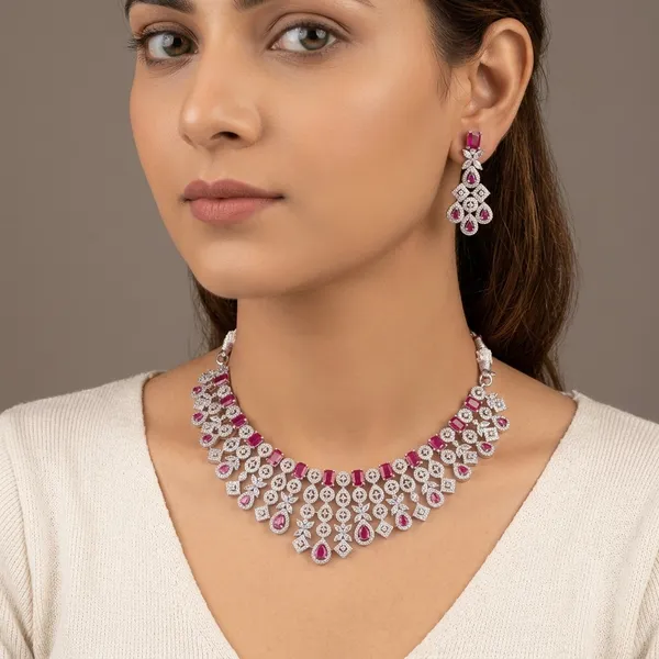 Pink_Ruby_Alloy_Diamond_Studded_Necklace_Set_For_Women