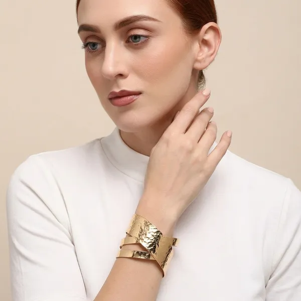 Gold_Alloy_Wide_Cuff_Bracelet_For_Women