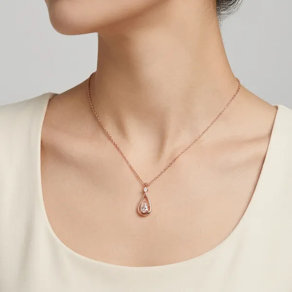 Rose_Gold_Alloy_Teardrop_Pendant_Necklace_For_Women